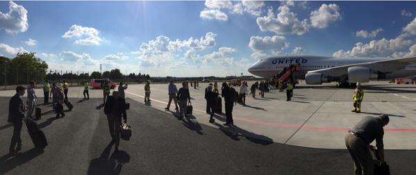 Cancelan vuelo de United Airlines por amenaza de bomba