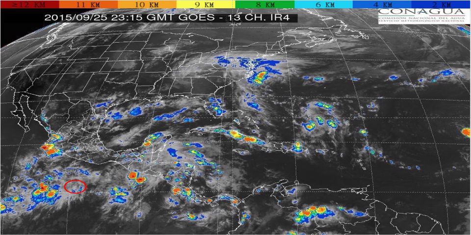Pronostican fuertes lluvias en Guerrero por zona de inestabilidad