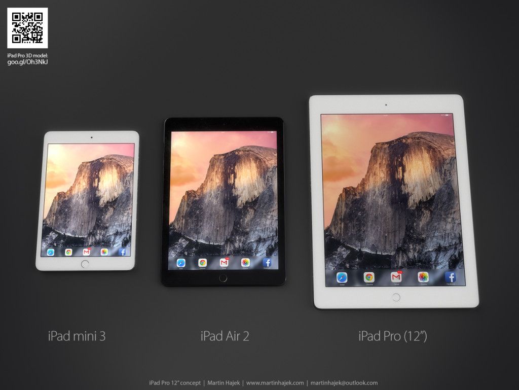 Ventajas y desventajas del nuevo iPad Pro - Apple-iPad-Air-Pro-3D-renders-1024x769
