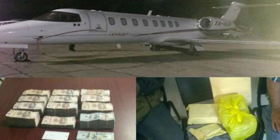 SEDENA asegura aeronave con 3 mdp en efectivo