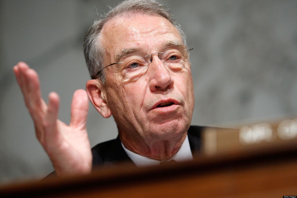 Senado de EE.UU. aprueba ley antinarcóticos - CHUCK-GRASSLEY-1024x683