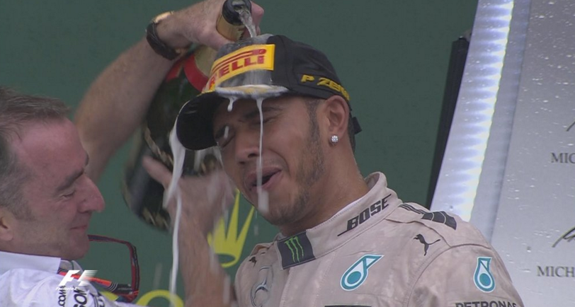 Hamilton, tricampeón de la Fórmula Uno