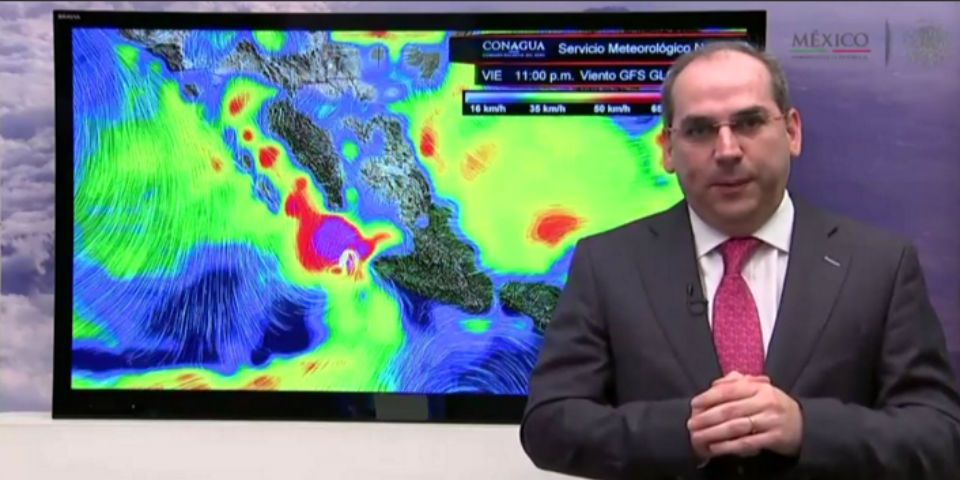 Patricia provocará grandes cantidades de lluvia: CONAGUA