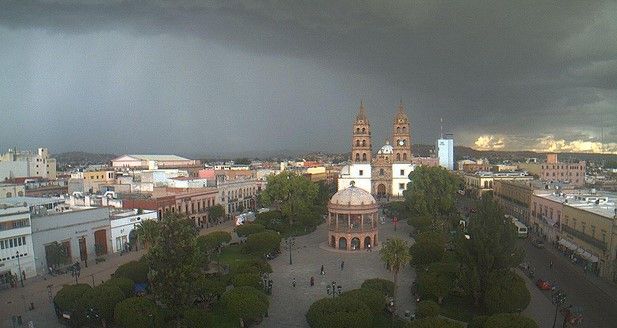 Sorprende granizada en Durango