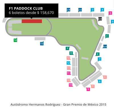 Se disparan precios de reventa para Gran Premio de México - F1-Paddock-Club