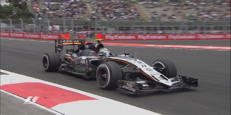 Accidentada segunda prueba del GP de México Accidentada segunda prueba del GP de México