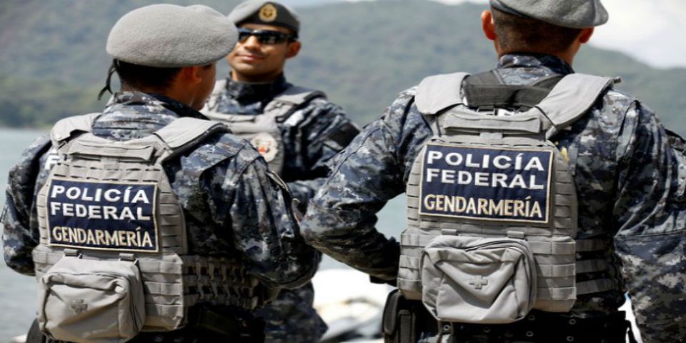 Llegan los primeros 300 elementos de la Gendarmería a Michoacán
