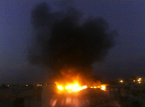 Incendio consume 40 toneladas de algodón en Puebla - Incendio-1