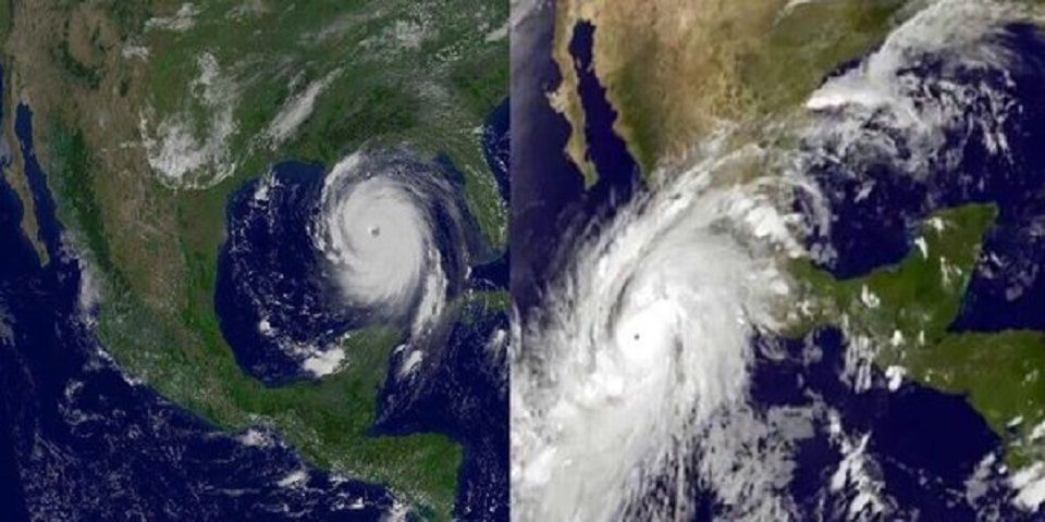 Los cinco huracanes de categoría 5 más devastadores en el Atlántico - Katrina_Patricia