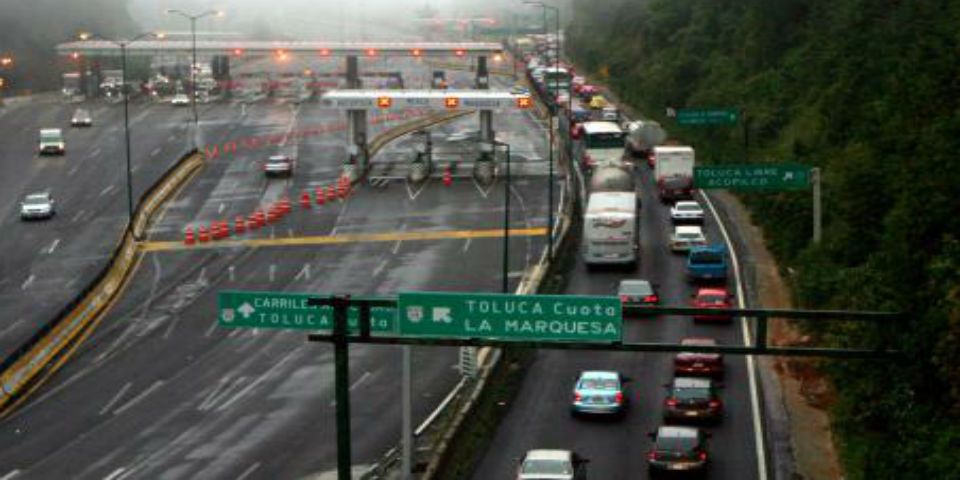 Anuncian cierres en la carretera México-Toluca Anuncian cierres en la carretera México-Toluca
