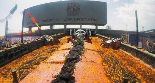 Inicia megaofrenda de la UNAM a Morelos