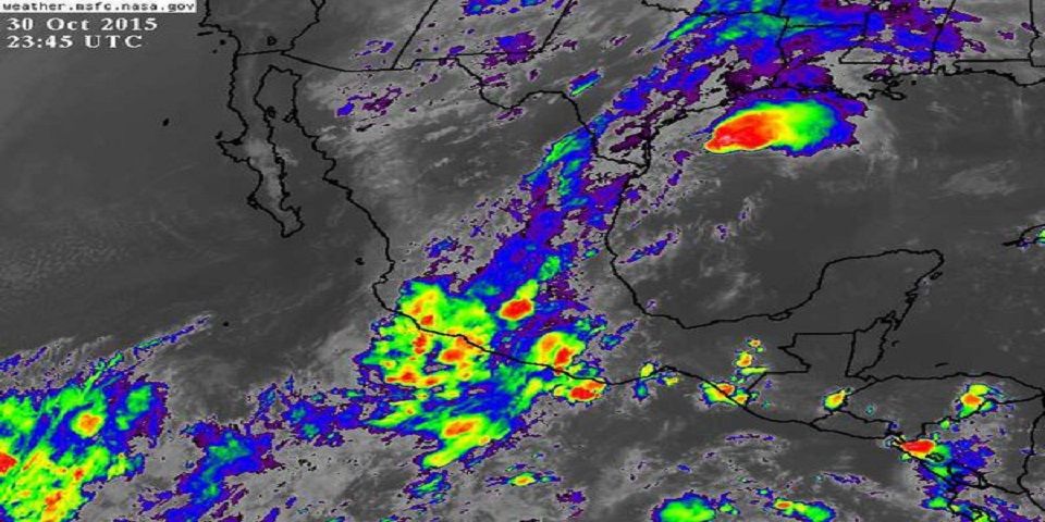 Prevén lluvias fuertes para el fin de semana en gran parte del país