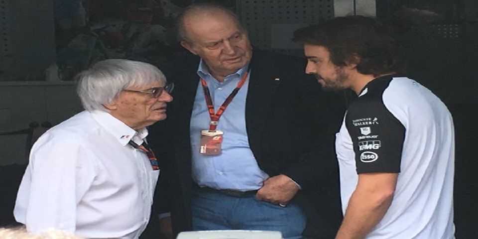 Rey Juan Carlos asiste a GP de México Rey Juan Carlos asiste a GP de México