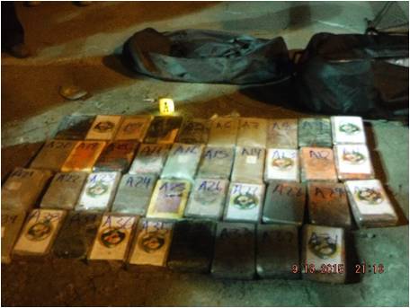 Decomisan 184 kilos de cocaína en Colima