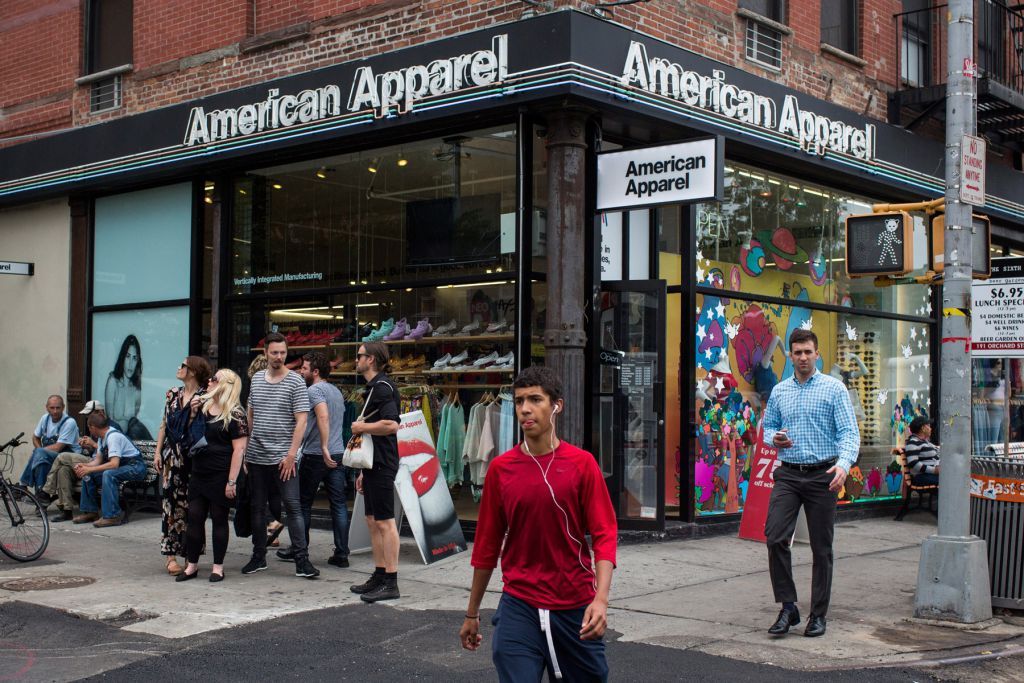 American Apparel anuncia bancarrota