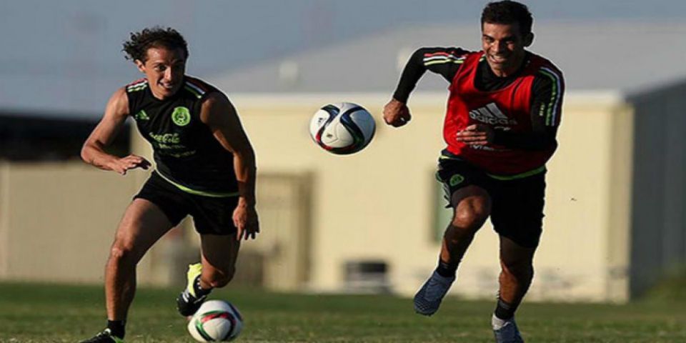 Con Márquez y Guardado para enfrentar a Estados Unidos