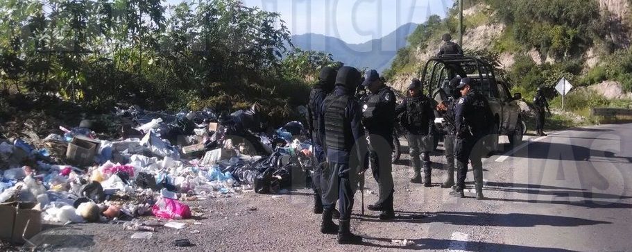 Hallan tres cuerpos embolsados en Guerrero