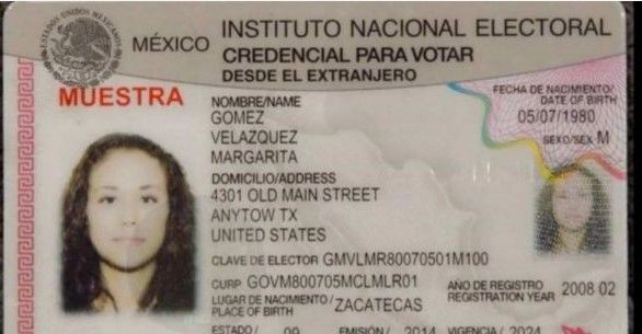 Iniciarían en enero emisión de credenciales a mexicanos en el extranjero - credencial