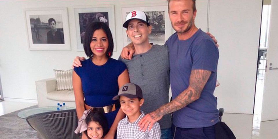 David Beckham lamenta muerte de paciente con cáncer