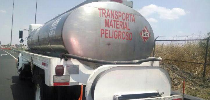 Aseguran 17 mil litros de diésel en Ecatepec