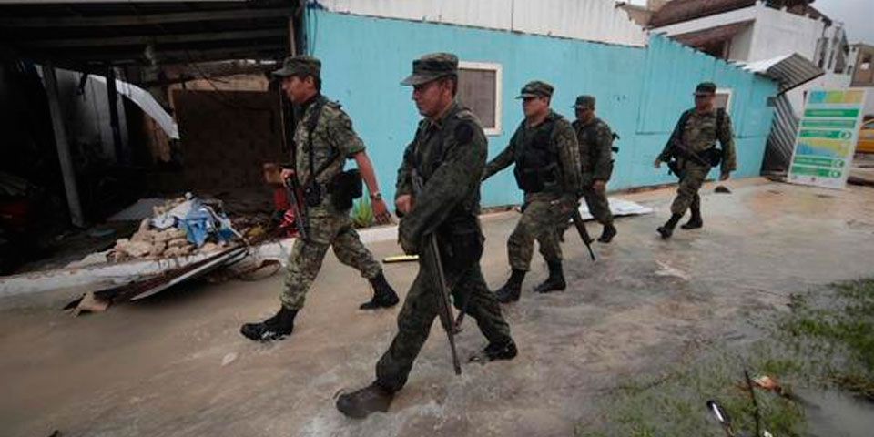 ONU pide a México que retire al ejército de la calle
