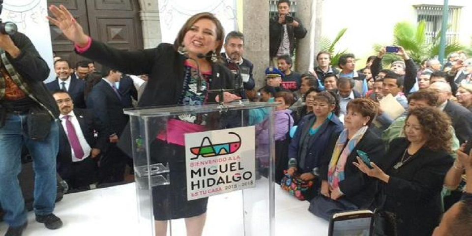 Xóchitl Gálvez presenta su gabinete en MH