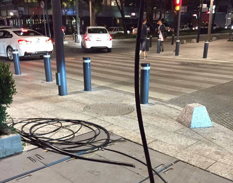 Sigue el caos por obras en Masaryk