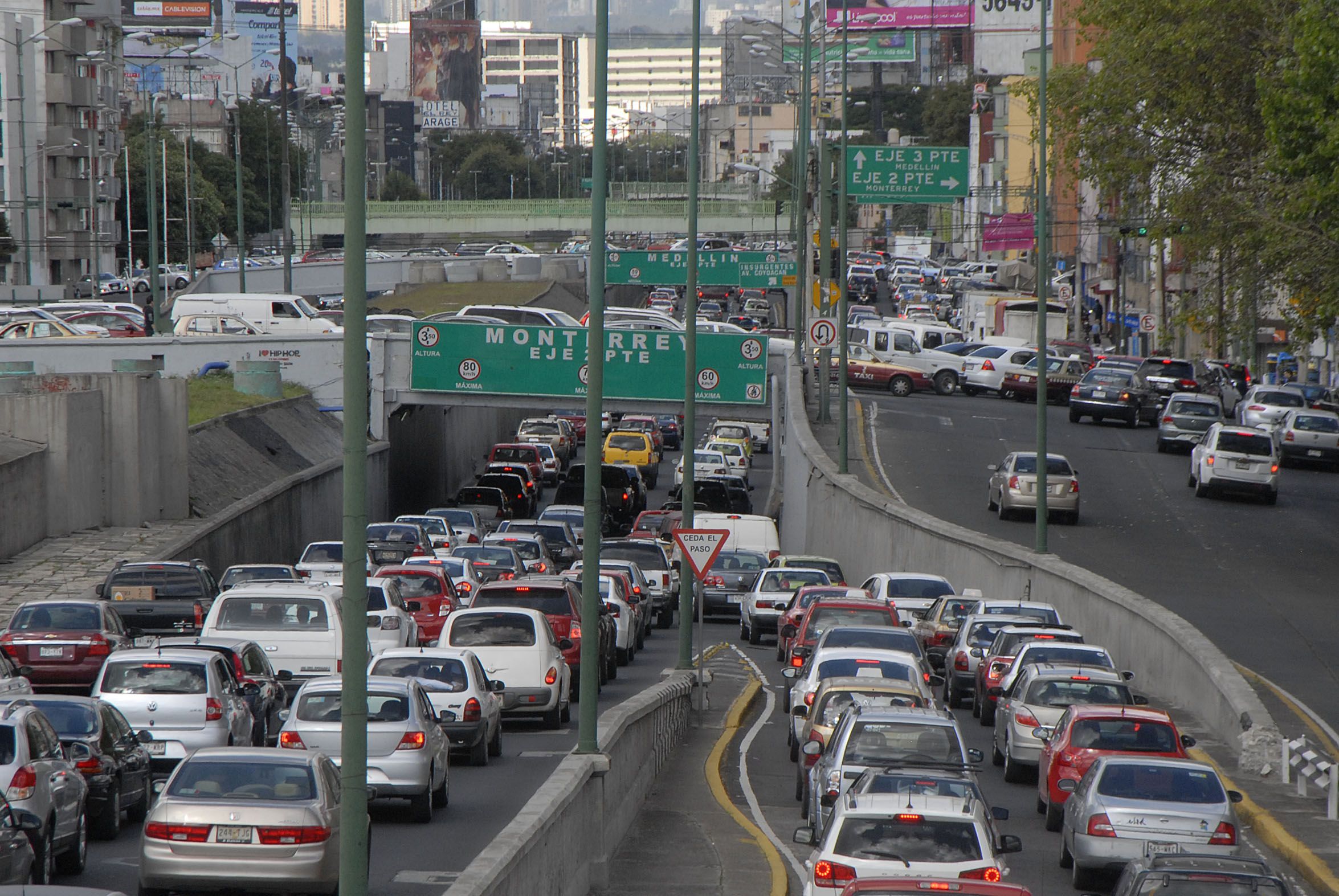 La Ciudad de México, con mayor congestionamiento vial en el mundo - hoy-no