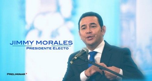 Jimmy Morales, de comediante a presidente de Guatemala