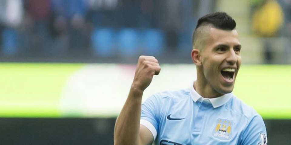 Man City gana con 5 goles del Kun Agüero