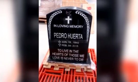 Descubren lápida con mariguana en el AICM