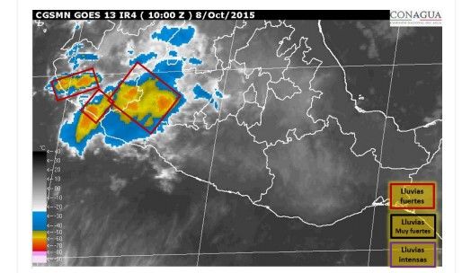 Persistirán las lluvias y bajas temperaturas en el país - ll