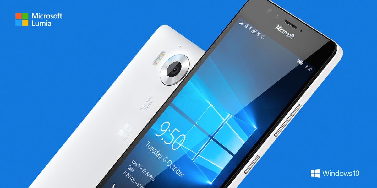 Microsoft presenta sus teléfonos Lumia 950 y Lumia 950 XL