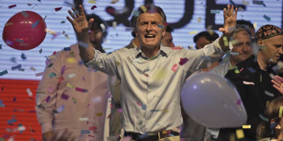 Macri se perfila como favorito para segunda vuelta en Argentina Macri se perfila como favorito para segunda vuelta en Argentina