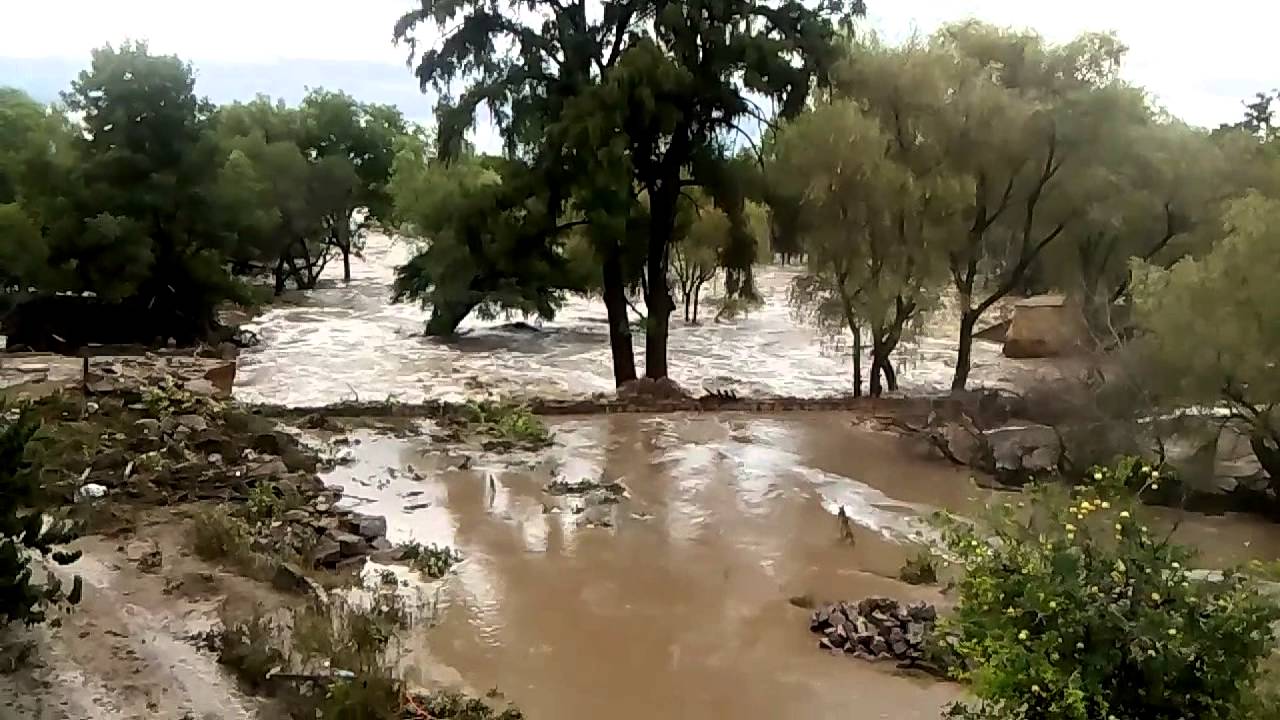 Lluvias de Patricia obligan a desfogar presa en Aguascalientes