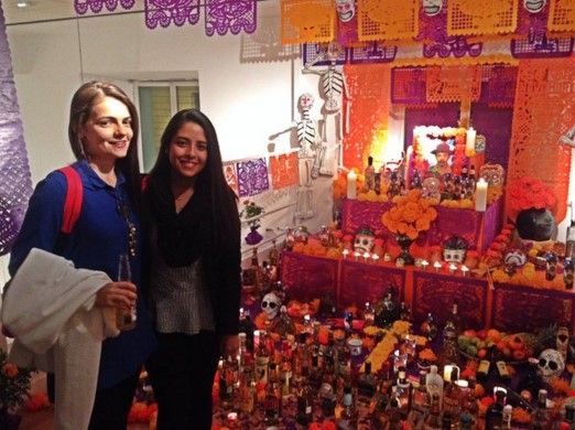 Tin Tan encabeza ofrenda de Muertos en el Instituto México en España - ofrenda-dinmes