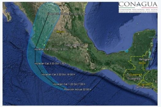 Patricia se convierte en categoría 4