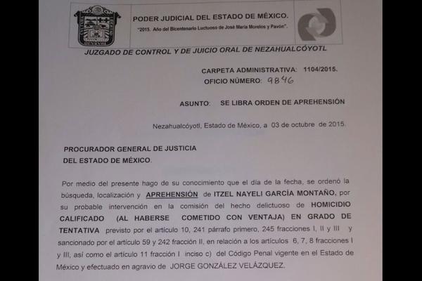Detiene PGJE a presunta 'Degolladora' de Chimalhuacán - orden-de-aprehension-la-degolladora
