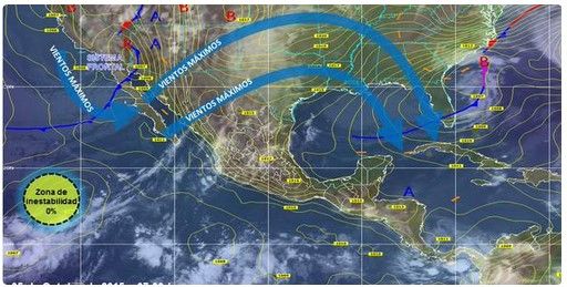 Continuarán las lluvias en el país