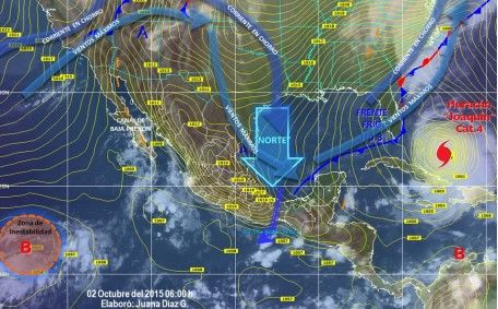 Habrá lluvias y disminución de temperatura en el país