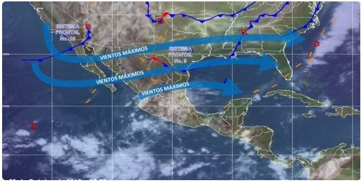 Habrán lluvias y frío en gran parte del país