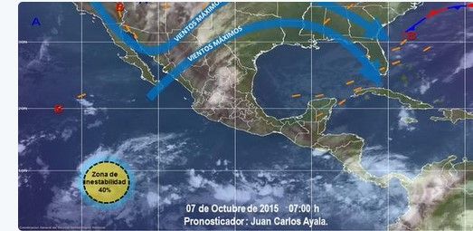 Alertan por lluvias y bajas temperaturas en el norte del país