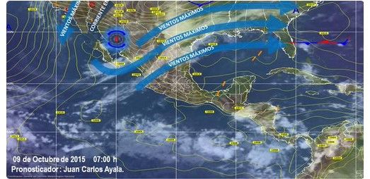 Habrá lluvias fuertes y bajas temperaturas en el norte del país