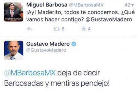 Madero insulta a Barbosa a través de Twitter - tuits-barbosa-madero
