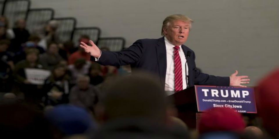 Trump provoca protestas en escuela