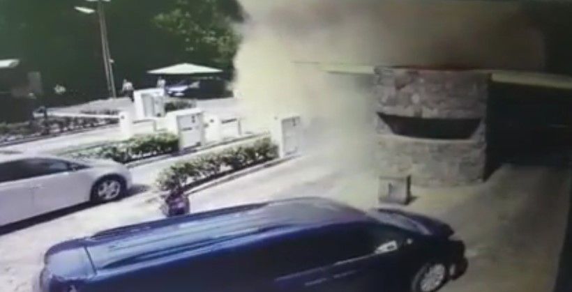 Video: difunden nuevas imágenes del deslave en cerro de Sante Fe