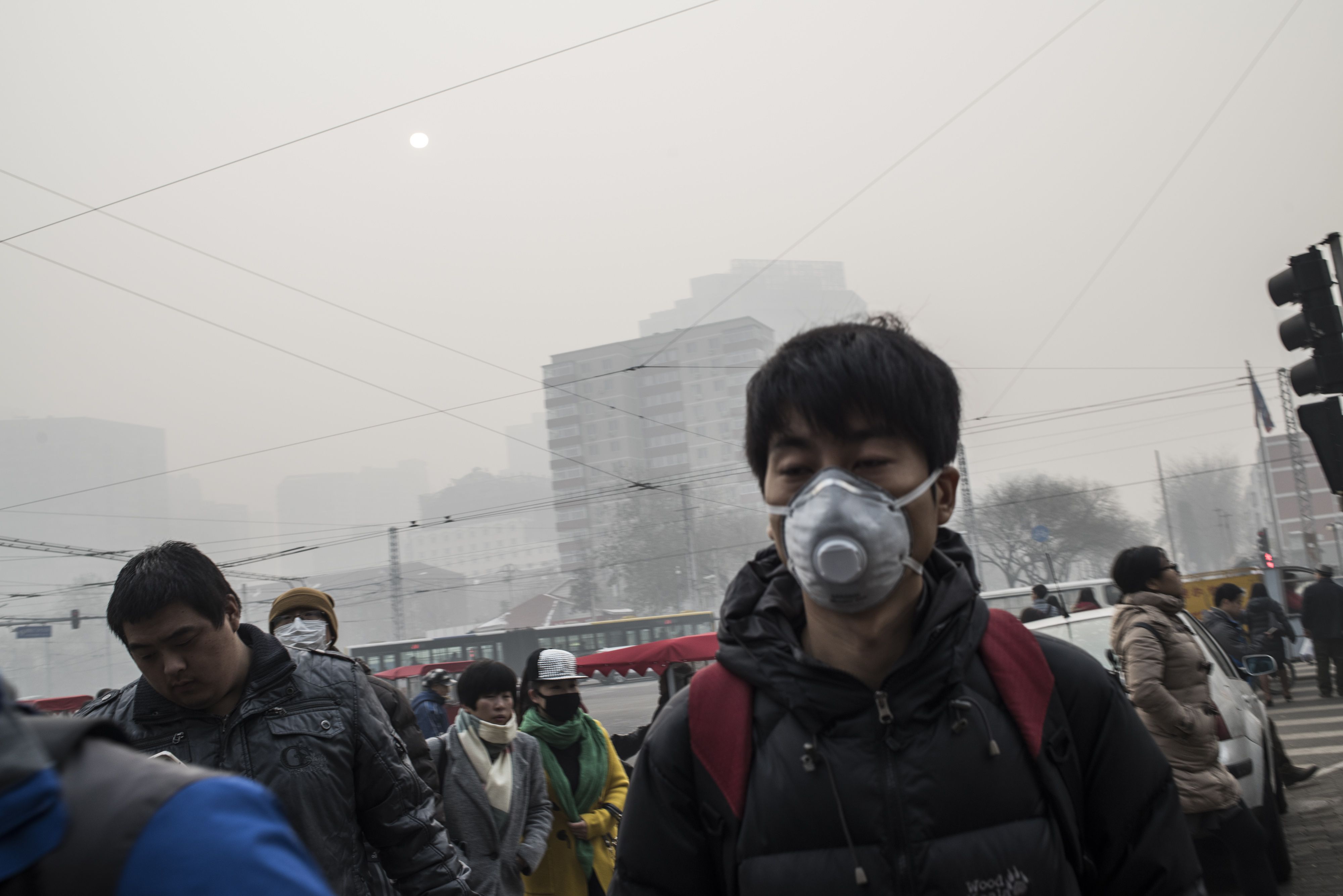 China vive el día más contaminado de la historia
