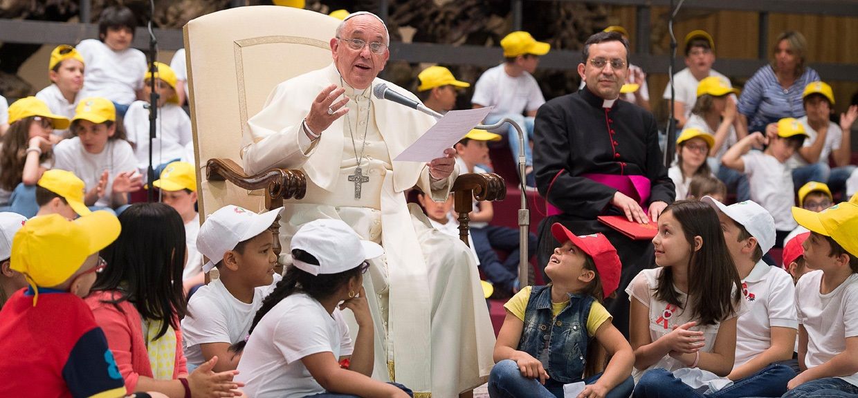 Papa Francisco responderá en un libro las cartas de niños