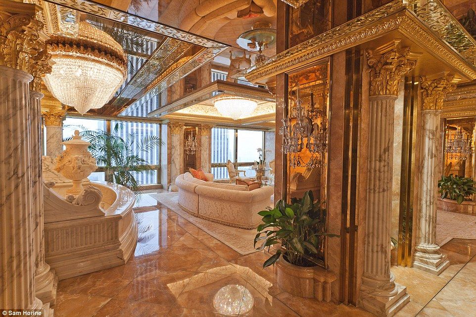 Imágenes: el penthouse de Donald Trump valuado en 100 mdd - 2D9411AD00000578-3303819-image-a-1_1446653257605