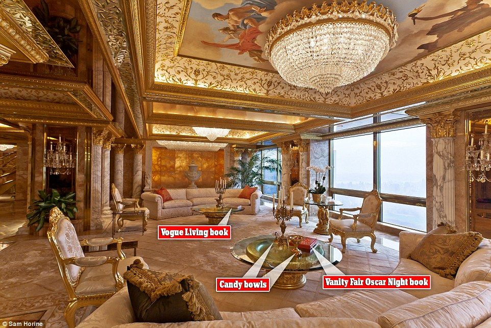 Imágenes: el penthouse de Donald Trump valuado en 100 mdd - 2E1DAAC300000578-3303819-image-a-1_1446734796686
